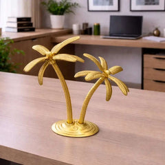 Brass Coconut Tree Decorative Showpiece