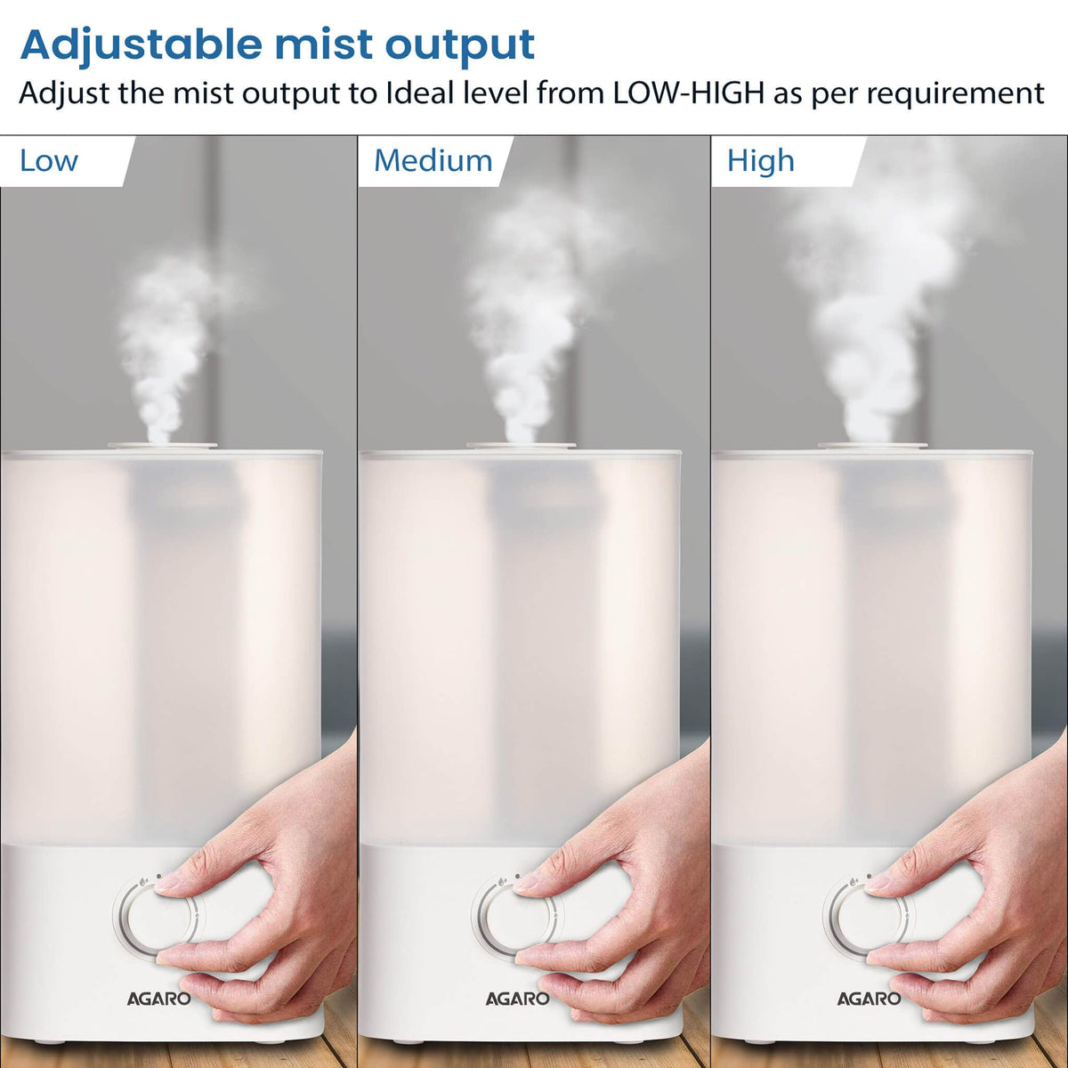 AGARO Breeze Humidifier 2.5L