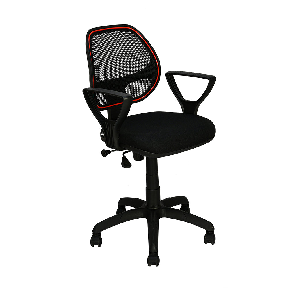 Nilkamal Calida Mesh Back Office Chair (Black)