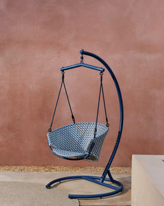 Solax Single Seater Hanging Swing With Stand For Balcony , Garden