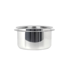 MEYER Trivantage set of 2 Tri-ply Stainless Steel Tope With Lid (18,20 cm)