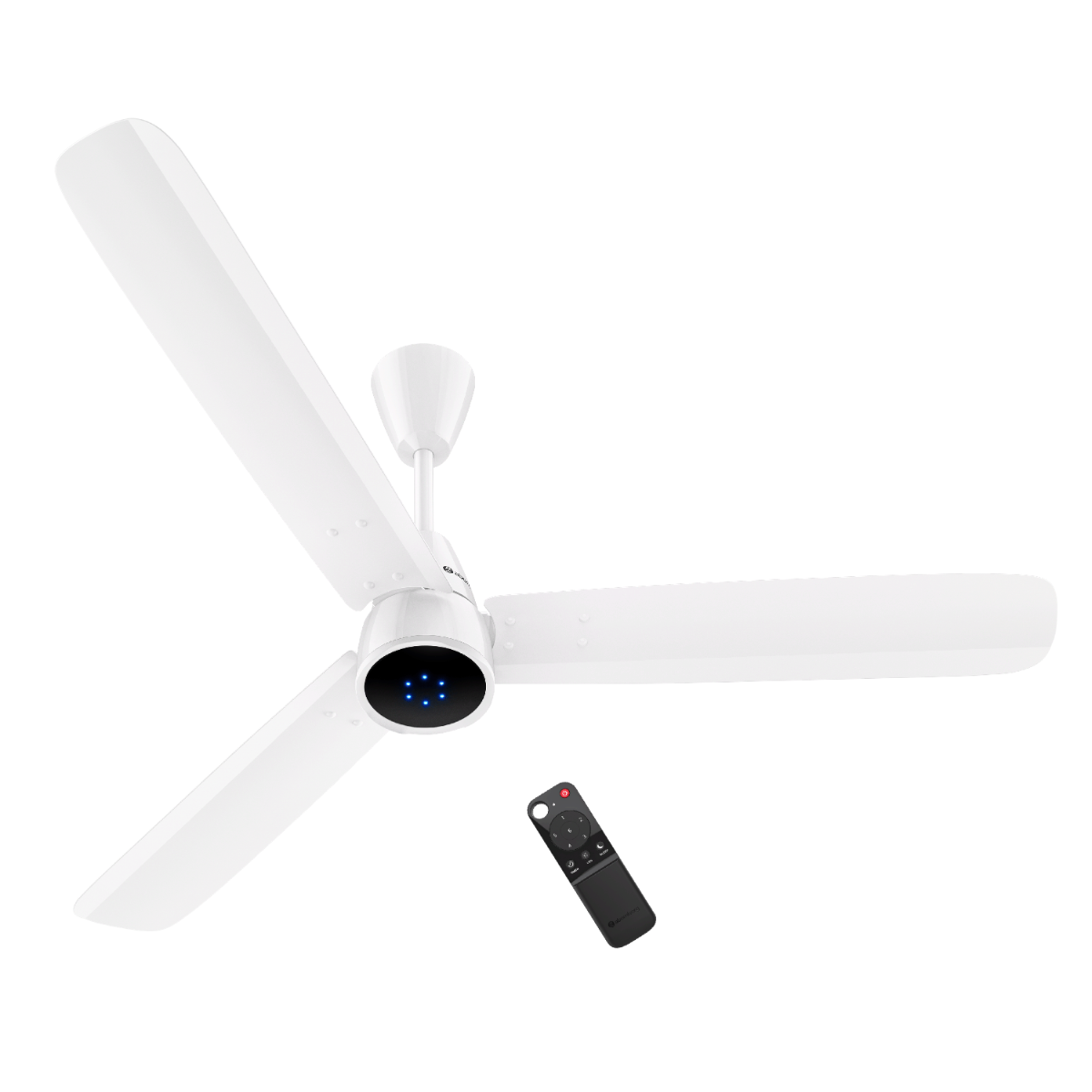 atomberg Renesa Epoque 1200mm BLDC Ceiling Fan with Remote | 5 Star Rated | Advance Air+ Technology | 235 CMM Air Delivery | Sleek Design | Low Noise | 2 Year Warranty (Gloss White)