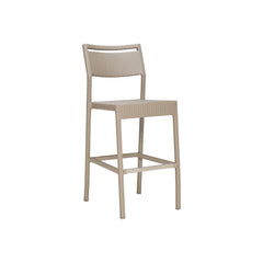 Sibylle Outdoor Patio Bar Sets 2 Chairs and 1 Table (Grey)