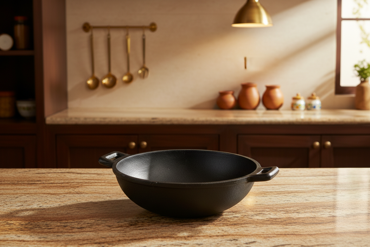 CASTrong Cast Iron DEEP FRY Kadai