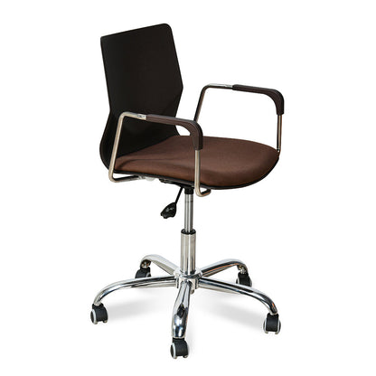 Nilkamal Zing with Arm Office Chair (Brown)