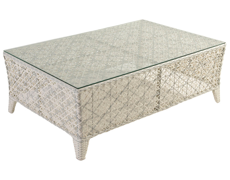 Arcuri Outdoor Sofa Set 2 Seater , 2 Single seater and 1 Center Table (Pearl White)