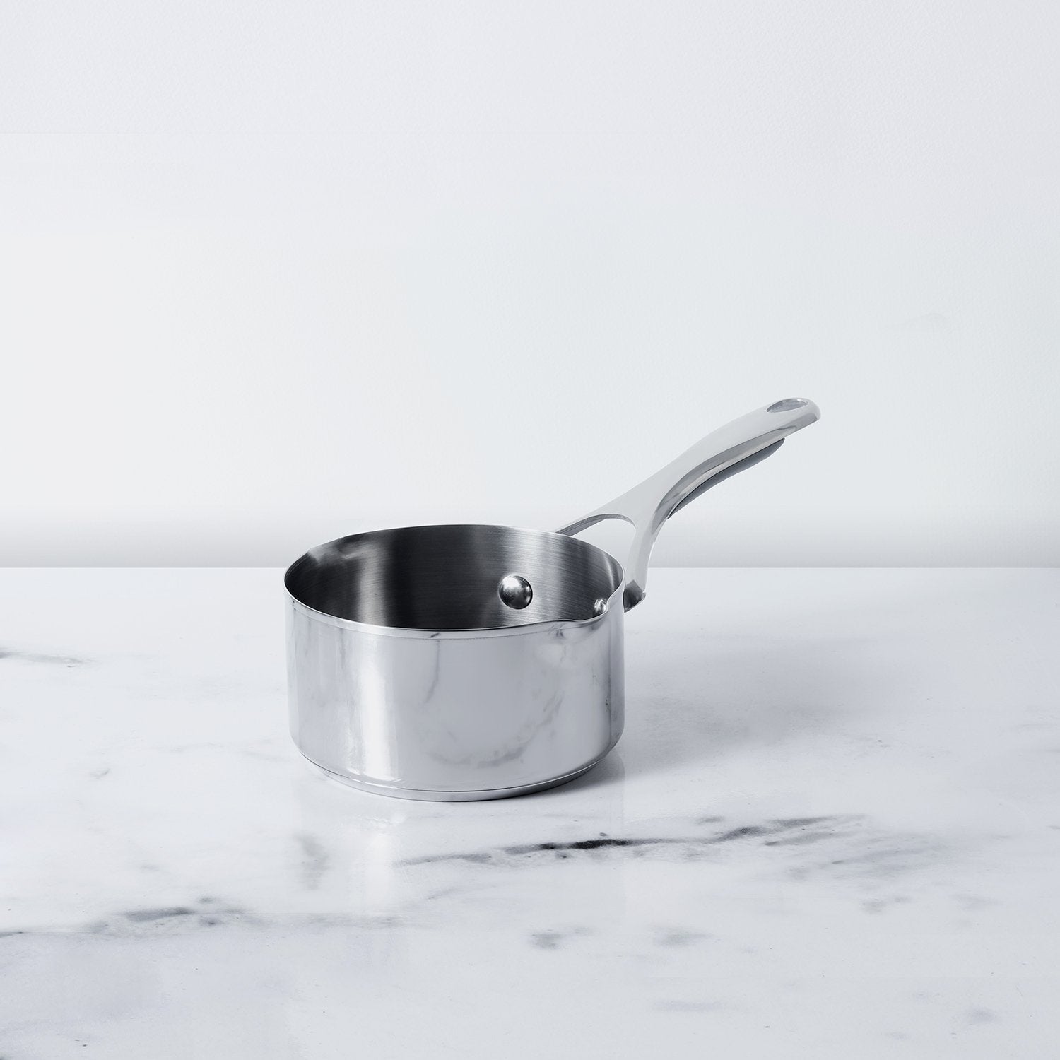 Meyer Select Stainless Steel Milkpan 14cm (Induction & Gas Compatible)