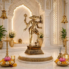 Brass Standing Varahi Devi Idol (24 Inch)