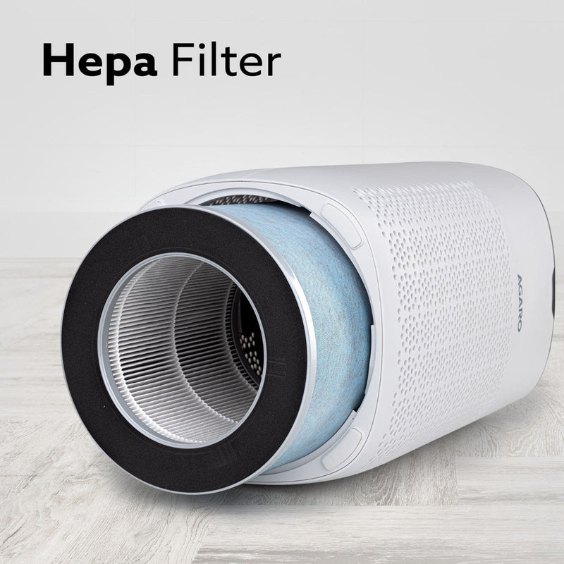 AGARO Royal HEPA Filter High performance, Traps 99% Dust, Bacteria, Allergens and Pollutants