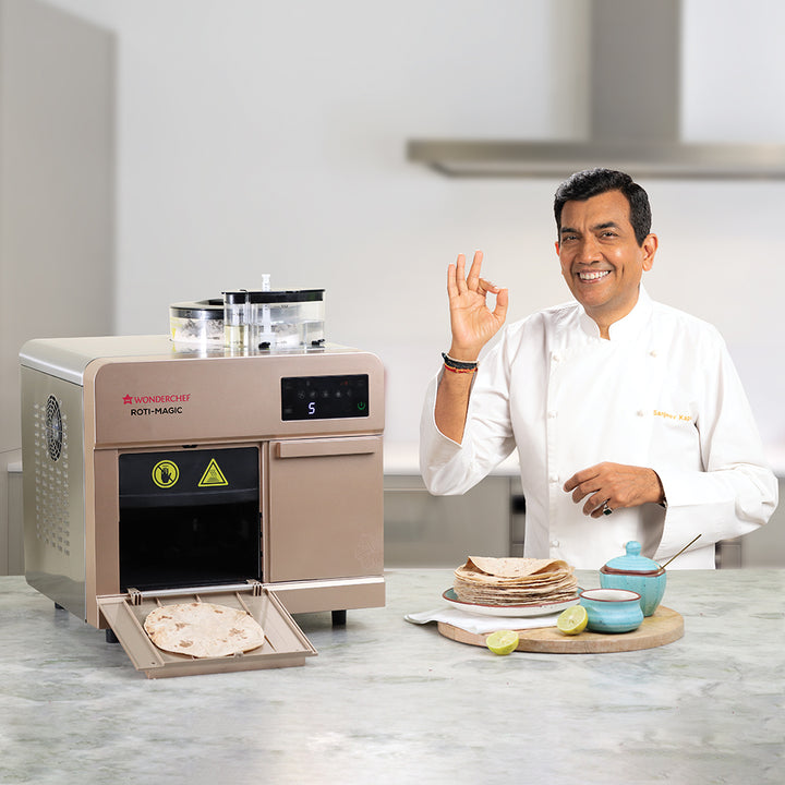 Roti-Magic| Fully Automatic Roti Maker for Perfect Homemade Rotis| Make Hot Rotis From Dry Atta & Water| Kneads Atta & Rolls Perfect Rotis| Hygienic, Effortless & Time-Saving| 1900 Watt| 2 Year Warranty| Rose Pink