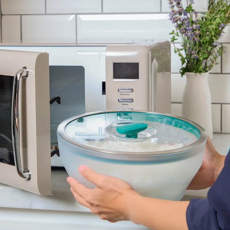 Microwave safe frosted borosilicate glass Anyday dishware- The Extra Large Dish