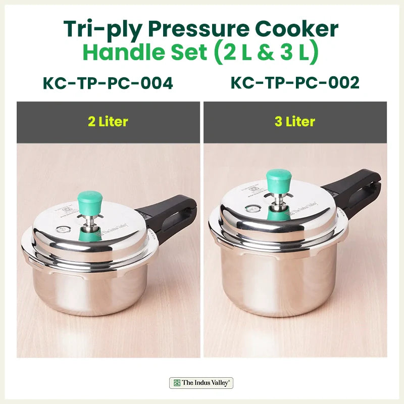 2L/3L Handle Set for Triply Stainless Steel Pressure Cooker
