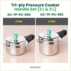 2L/3L Handle Set for Triply Stainless Steel Pressure Cooker