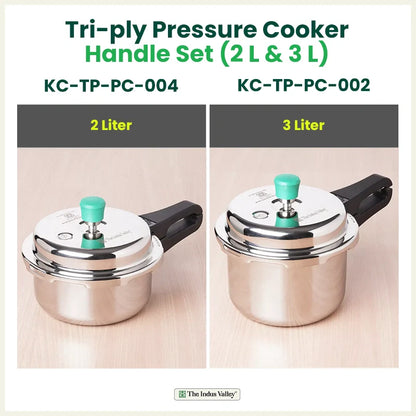 2L/3L Handle Set for Triply Stainless Steel Pressure Cooker