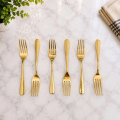 Brass Spoon Set (Pack Of 6)
