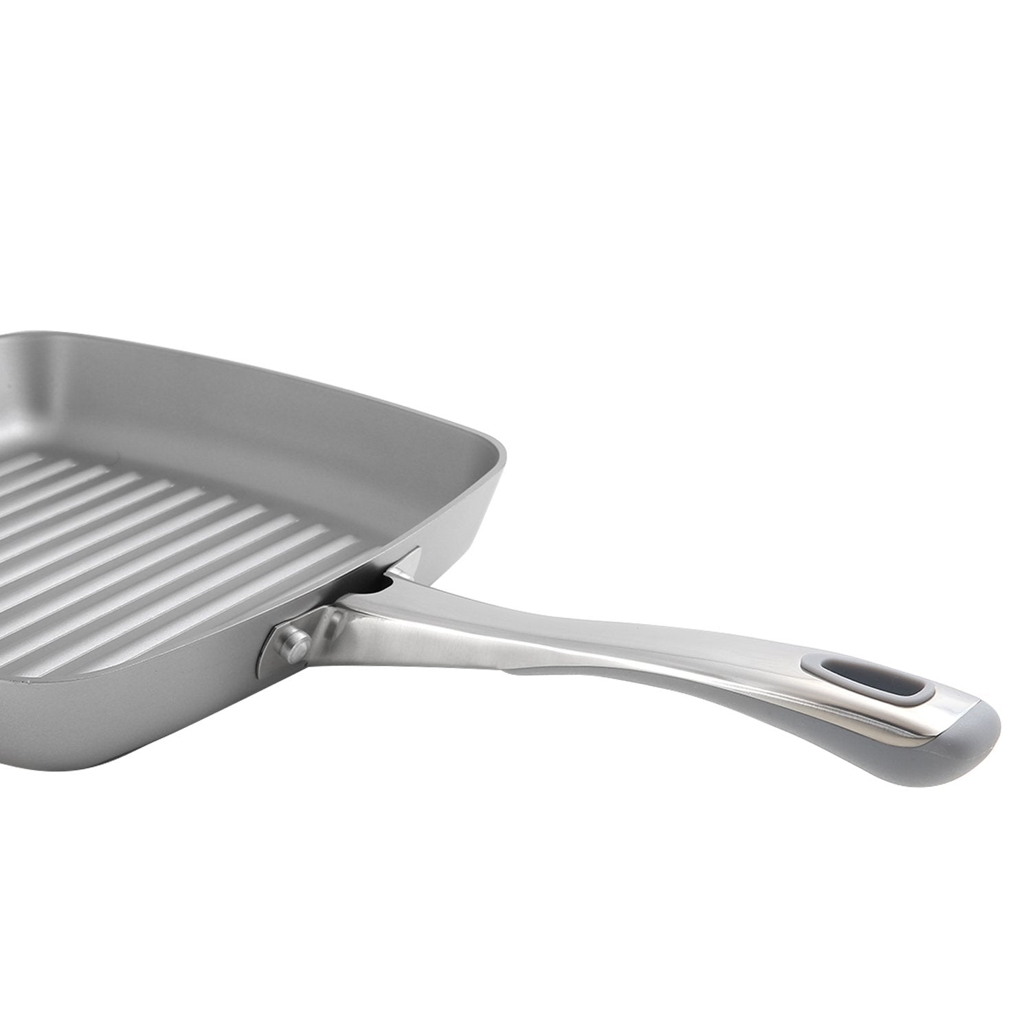Prism Non-Stick Grillpan 24cm, Silver