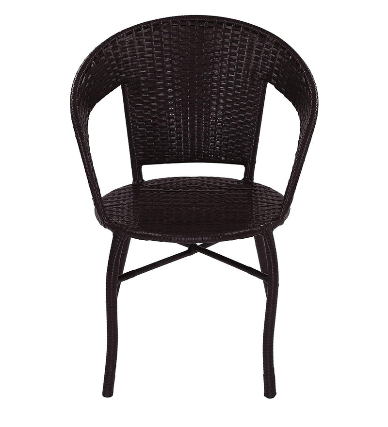 Gem Outdoor Patio Seating Set 2 Chairs and 1 Table Set (Brown)