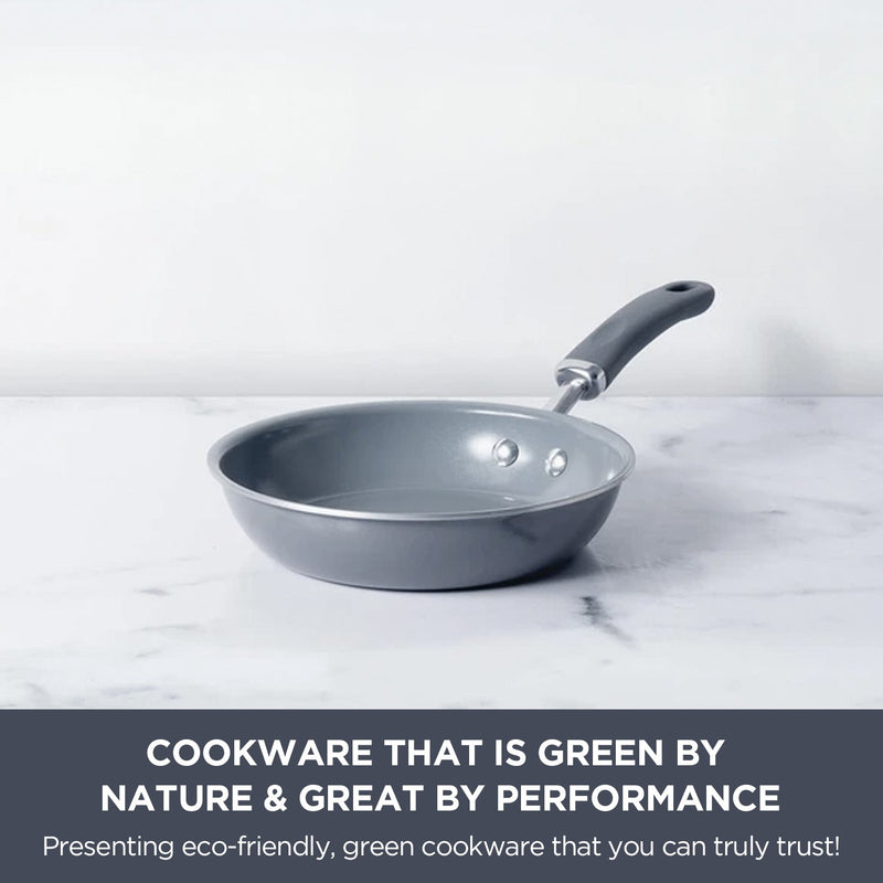 Meyer Anzen Ceramic Coated Cookware 2 piece Set -24cm frypan +28cm frypan