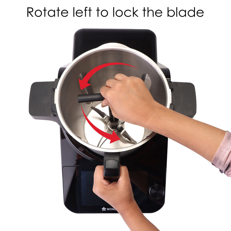 Wonderchef Chef Magic Blade Remover Spatula | Easy Attchment/Removal of Blade | For Saute Blade, Multifunction Blade, Kn