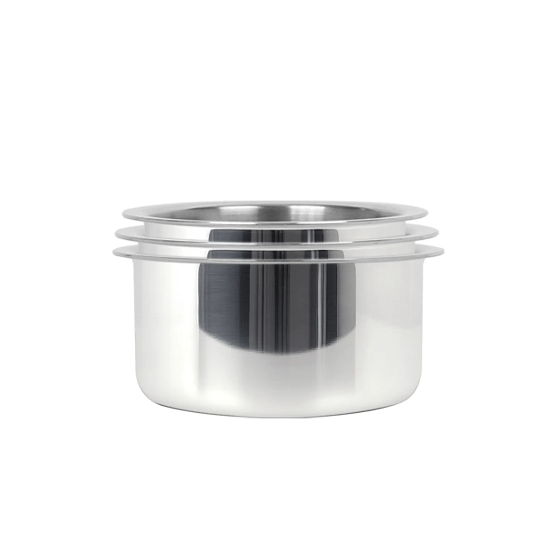 MEYER Trivantage set of 3 Tri-ply Stainless Steel Tope With Lid (18,20,22cm)
