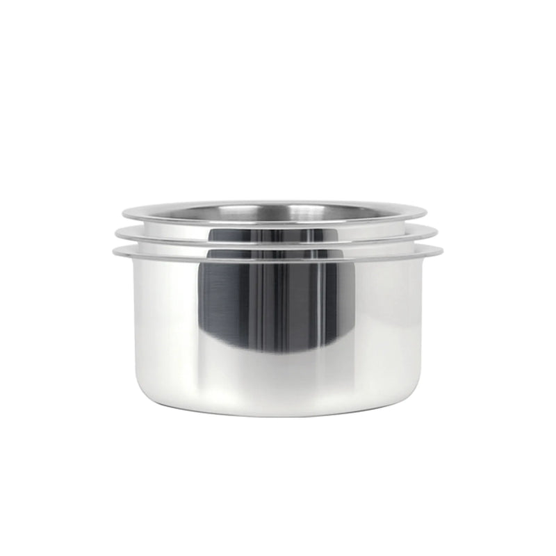 MEYER Trivantage set of 3 Tri-ply Stainless Steel Tope With Lid (18,20,22cm)