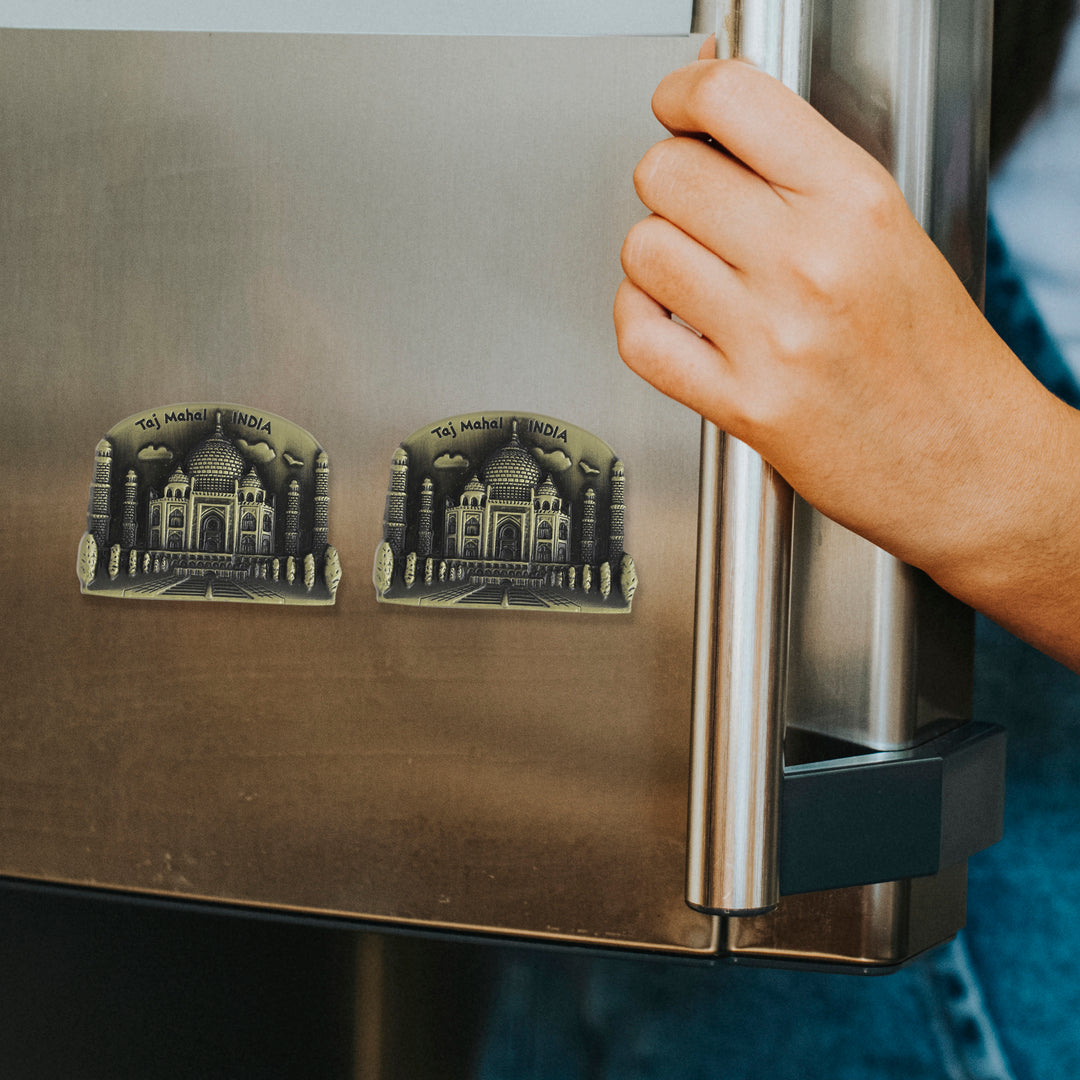 Taj Mahal Fridge Magnet Pair (2 Inch)