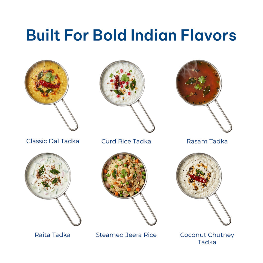 Triply Fry Pan + Tadka Pan