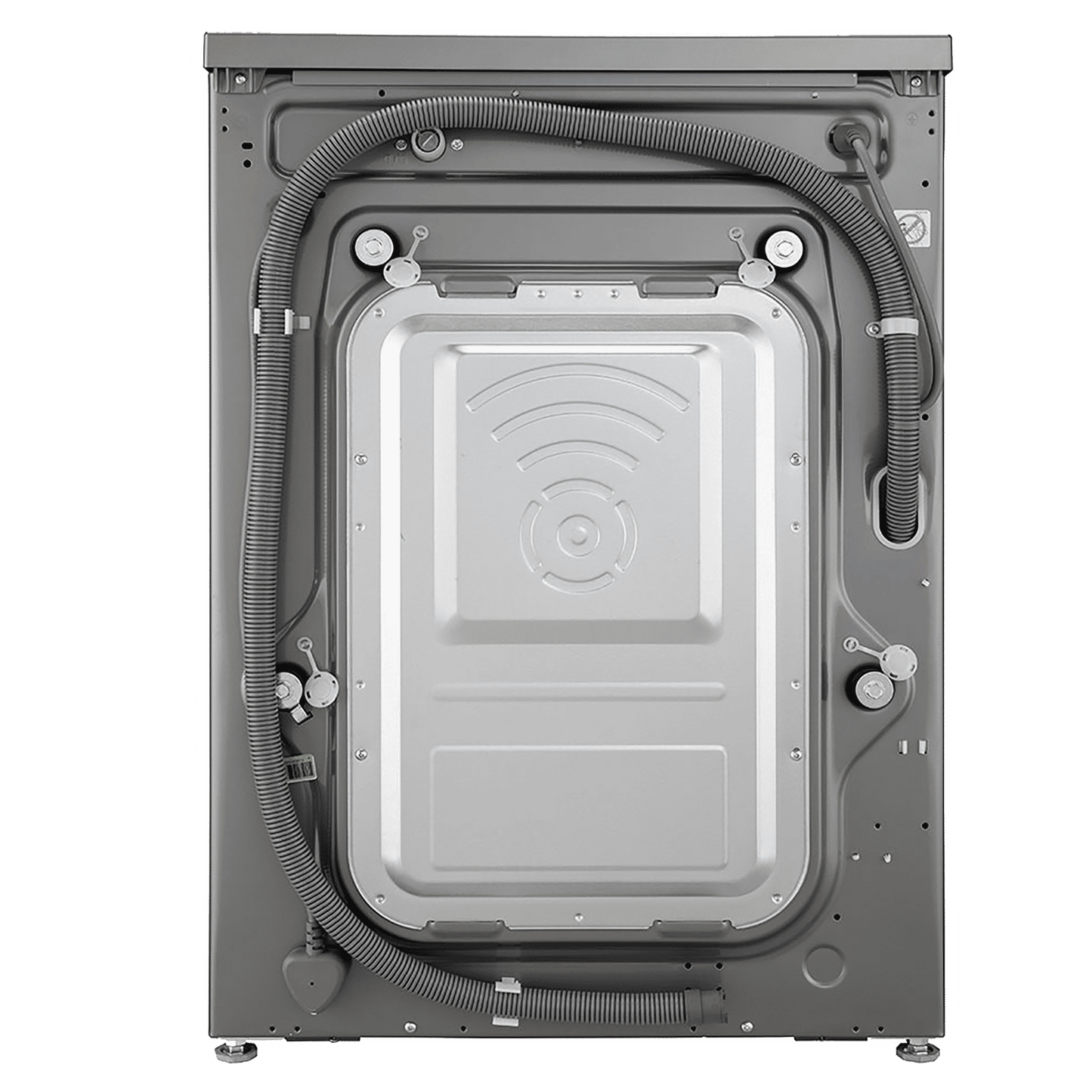 LG 10 kg 5 Star Fully Automatic Front Load Washing Machine (FHP1410Z7P.APSQEIL, Smart Diagnosis, Platinum Silver)