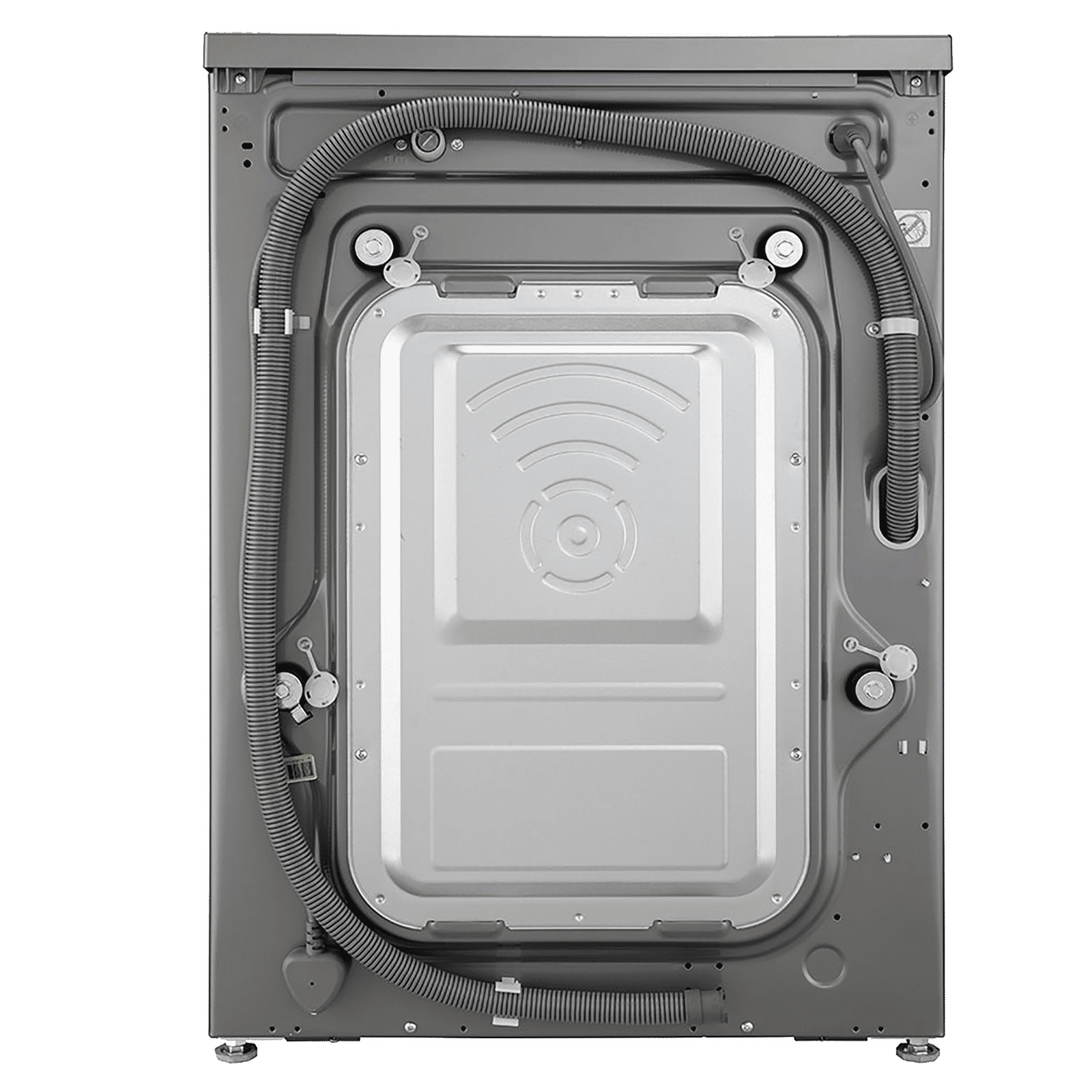 LG 10 kg 5 Star Fully Automatic Front Load Washing Machine (FHP1410Z7P.APSQEIL, Smart Diagnosis, Platinum Silver)