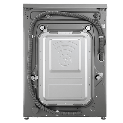 LG 10 kg 5 Star Fully Automatic Front Load Washing Machine (FHP1410Z7P.APSQEIL, Smart Diagnosis, Platinum Silver)
