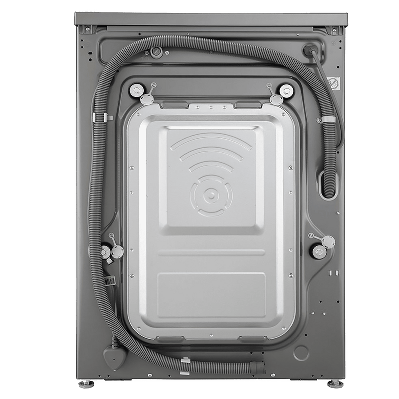 LG 10 kg 5 Star Fully Automatic Front Load Washing Machine (FHP1410Z7P.APSQEIL, Smart Diagnosis, Platinum Silver)