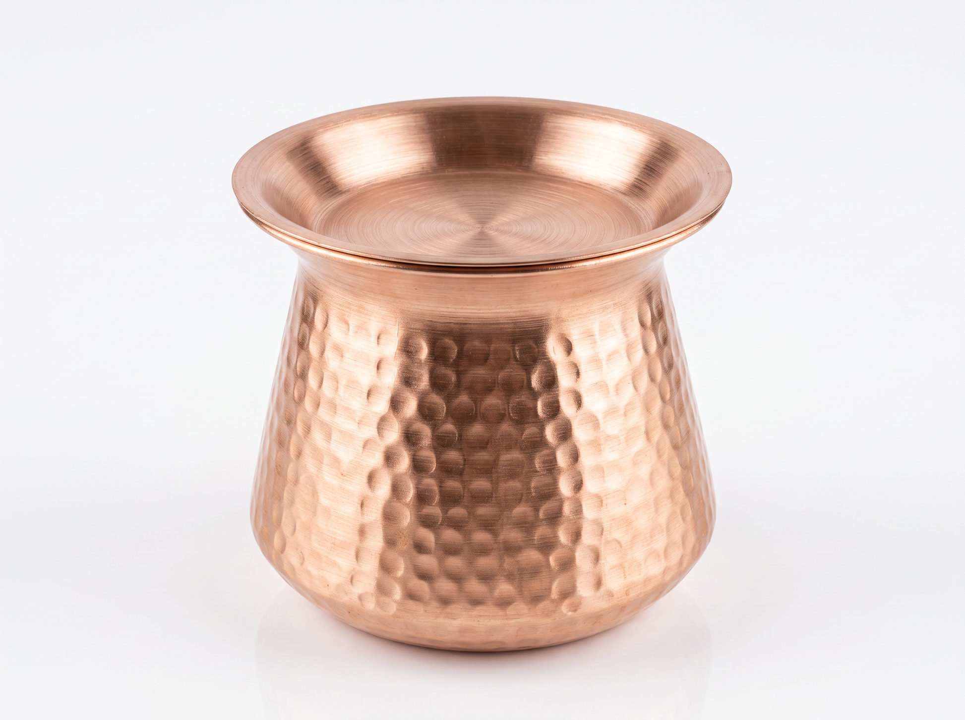 Handcrafted Hammered Copper Lota Vessel