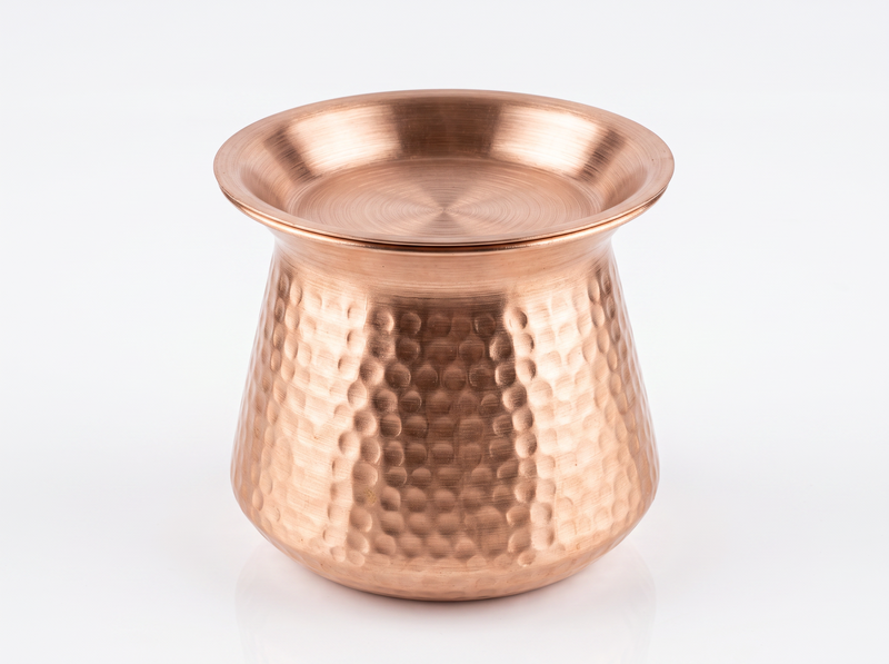 Handcrafted Hammered Copper Lota Vessel