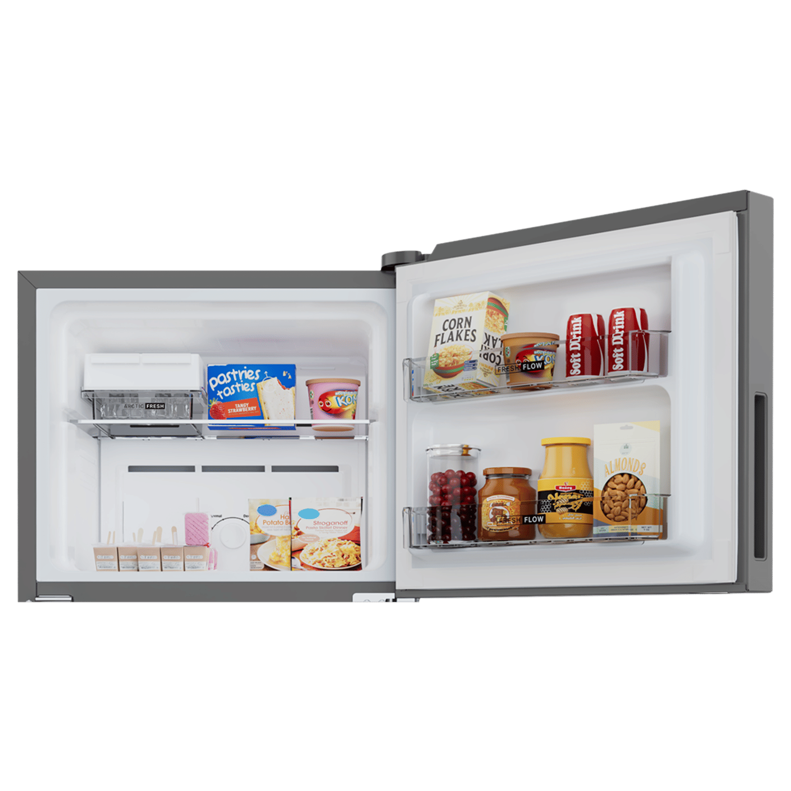 Whirlpool Neofresh 235 Litres 2 Star Frost Free Double Door Refrigerator with Microblock Technology (22099, Grey)