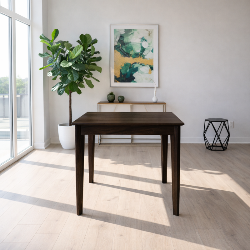 Urban Living Solid Sheesham Wood 4 Seater Dining Table