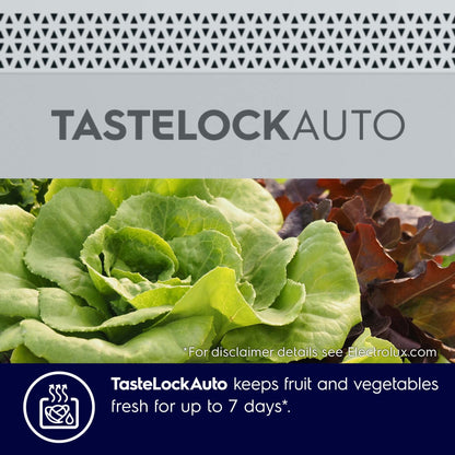 Electrolux UltimateTaste 300 341 Litres 2 Star Frost Free Double Door Refrigerator with Door Alarm (ETB3700K-H, Glossy Black Steel)