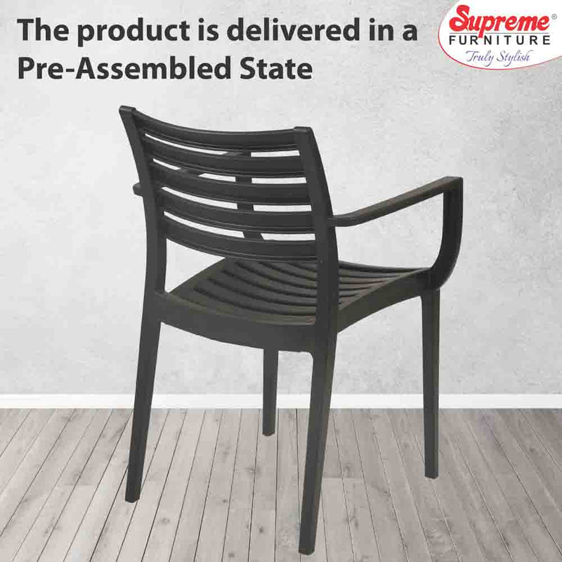 Supreme Empire Plastic With-Arm Chair