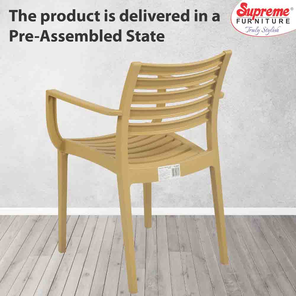 Supreme Empire Plastic With-Arm Chair