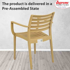 Supreme Empire Plastic With-Arm Chair