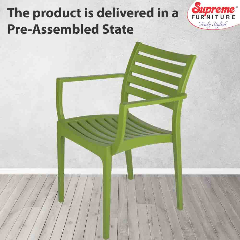 Supreme Empire Plastic With-Arm Chair