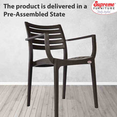 Supreme Empire Plastic With-Arm Chair