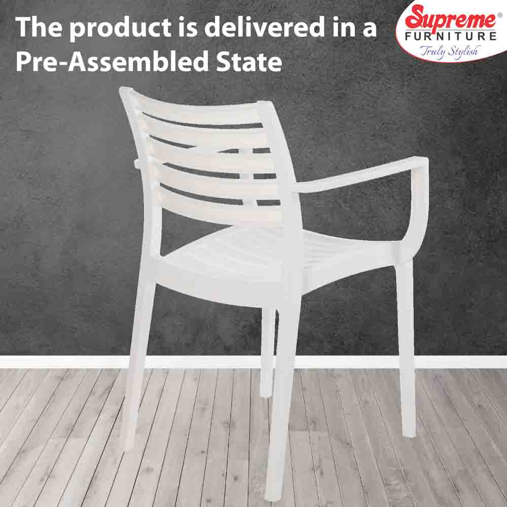 Supreme Empire Plastic With-Arm Chair