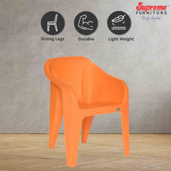 Supreme Futura Plastic With-Arm Chair