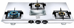 Prestige Stellora 3B|Uniquely Designed Pan Support|Cleaning Stand|360° Revolving Nozzle Stainless Steel Manual Gas Stove