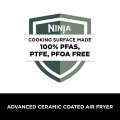 Ninja Foodi DualZone Air Fryer | 7.6L, 2 Drawers (AF300IN) | Cooking Surface Free from PTFE, PFOA & PFAS