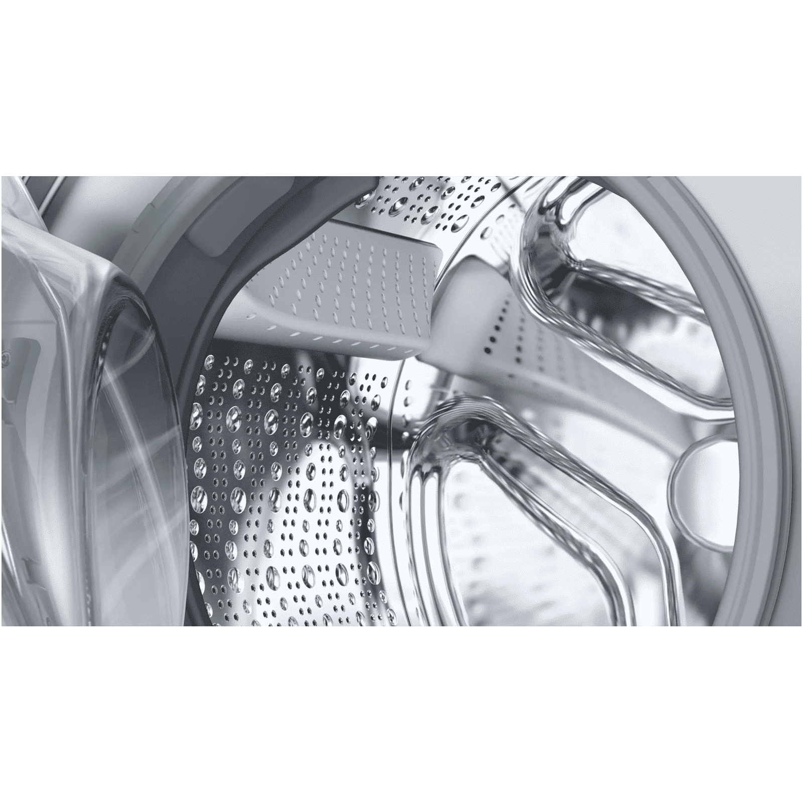 BOSCH 8 kg Fully Automatic Front Load Washing Machine (Series 6, WGA1320SIN, Auto Stain Removal, Silver)