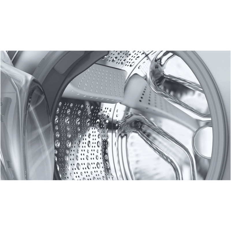 BOSCH 8 kg Fully Automatic Front Load Washing Machine (Series 6, WGA1320SIN, Auto Stain Removal, Silver)