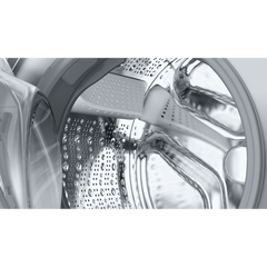 BOSCH 8 kg Fully Automatic Front Load Washing Machine (Series 6, WGA2341SIN, Auto Stain Removal, Silver)