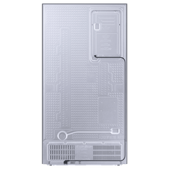 SAMSUNG 633 Litres 3 Star Frost Free Side by Side Door Smart Wi-Fi Enabled Refrigerator with Twin Cooling Plus (RS78CG8543B1HL, Black Matt)