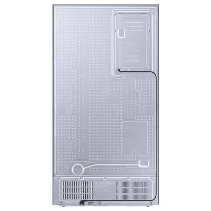 SAMSUNG 633 Litres 3 Star Frost Free Side by Side Door Smart Wi-Fi Enabled Refrigerator with Twin Cooling Plus (RS78CG8543B1HL, Black Matt)